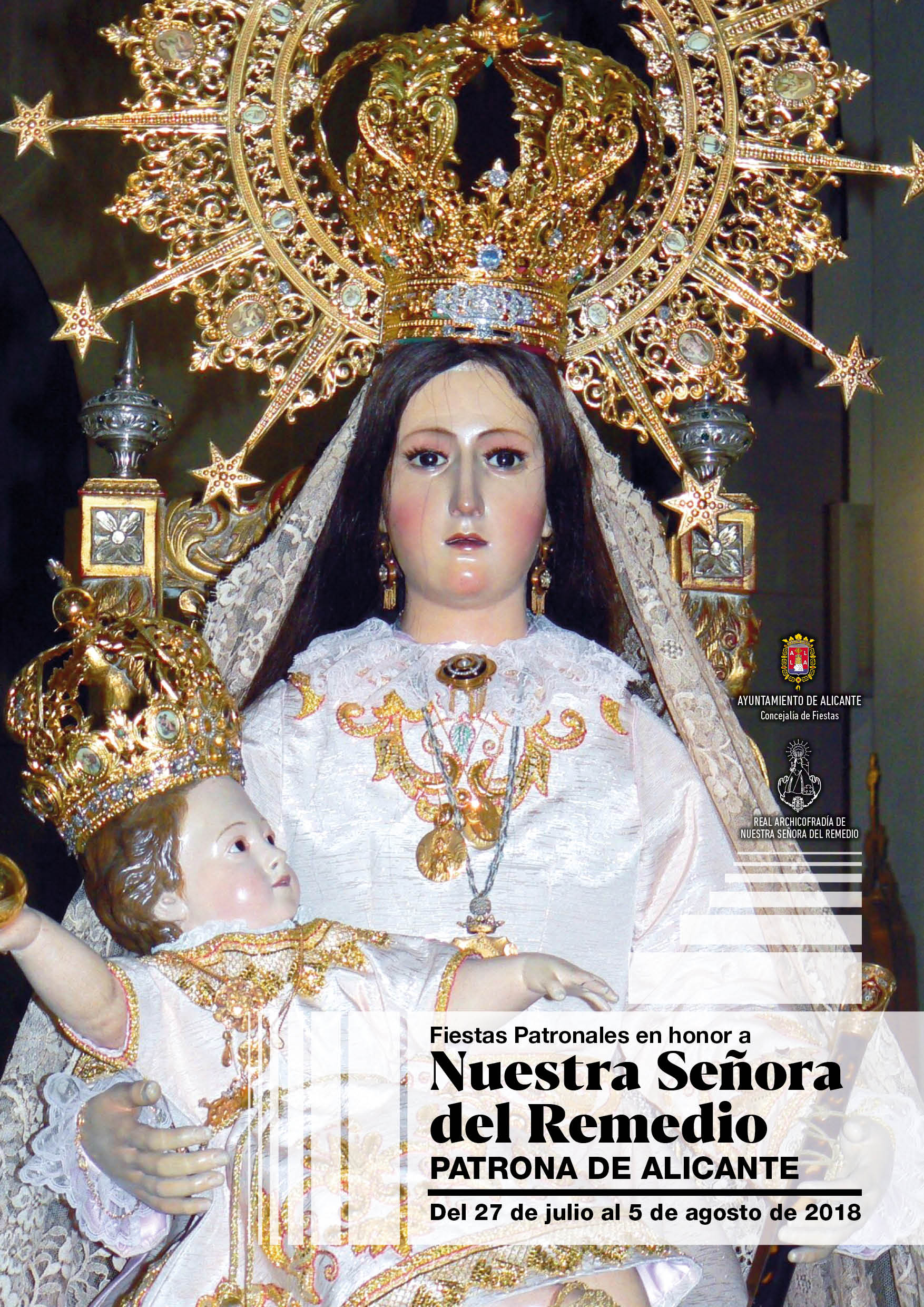 Fiestas en honor a Nuestra Señora la Virgen del Remedio 2018 Alicante / Alacant